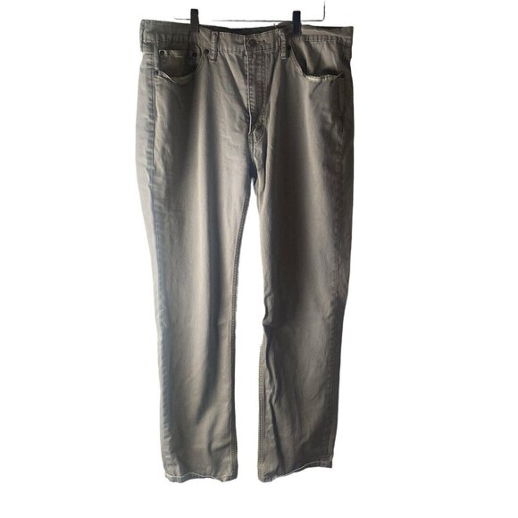 Levis 541 Athletic Fit Jeans Mens W38 L34 (37x30.5) Light Gray - Picture 1 of 10